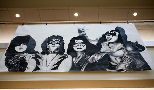 KISS library poster to be signed by Thayer