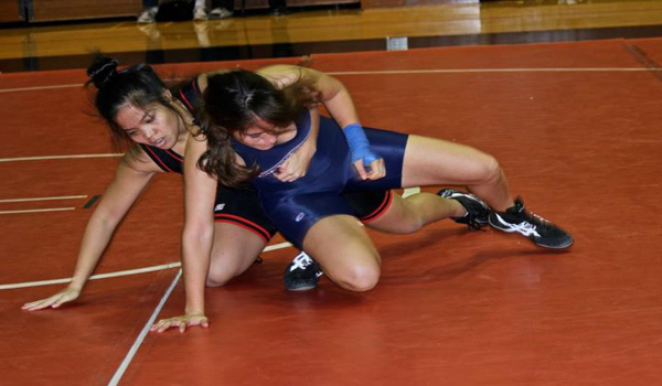 Women’s wresting brings home two championship titles