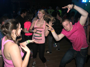 Students dance into new year