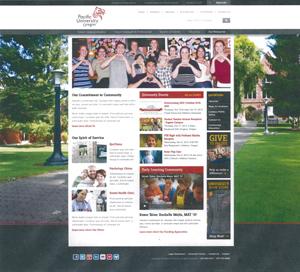 Communications works on new website