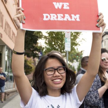 Students and community members rally to defend DACA