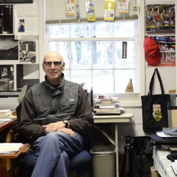 Photo professor Jim Flory retires
