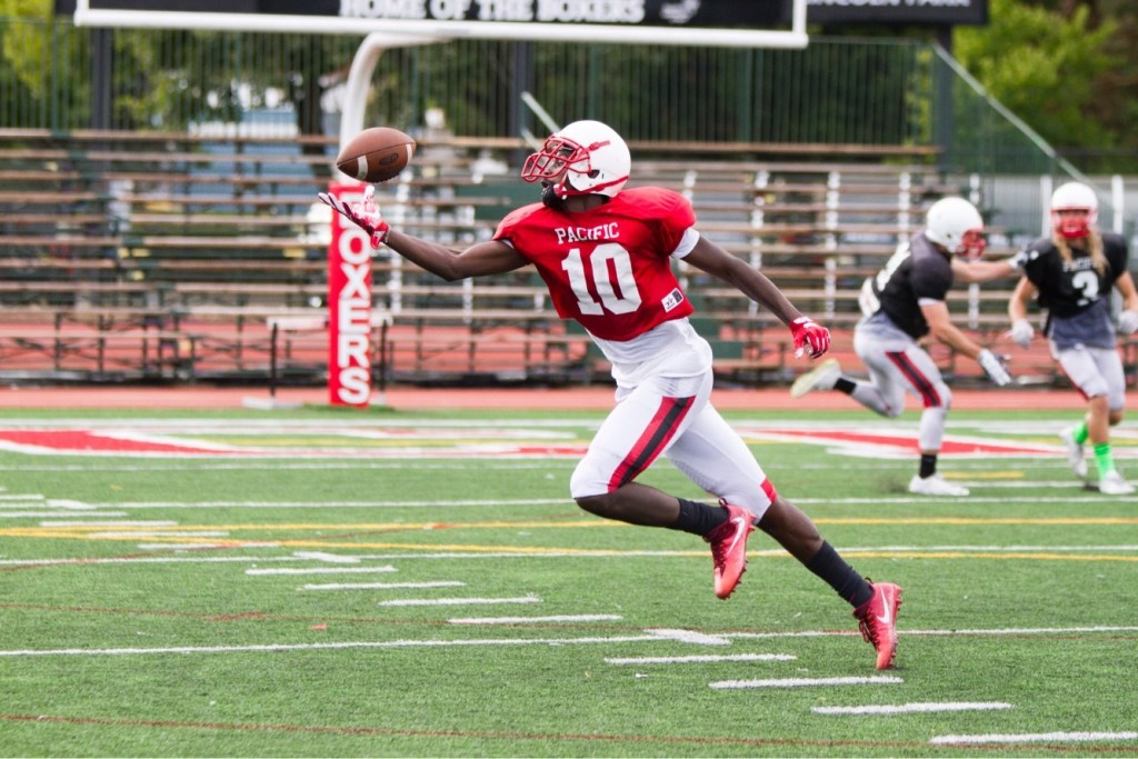 Senior eases way into first year of&nbsp;football