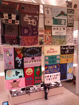 AIDS Quilt Display