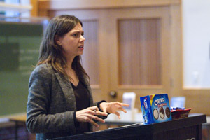 In Your Face lecture goes green: Writer speaks about sustainability&nbsp;problems