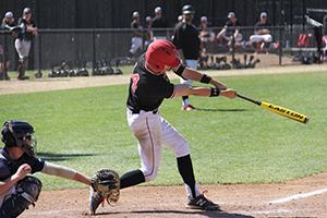 Senior Walker Olis was three for three with a homerun against Whitman.