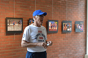 Flory displays photos from olympic&nbsp;trials