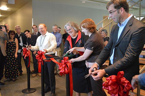 Past, present gather for&nbsp;dedication