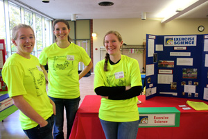 Freshman fair displays&nbsp;majors